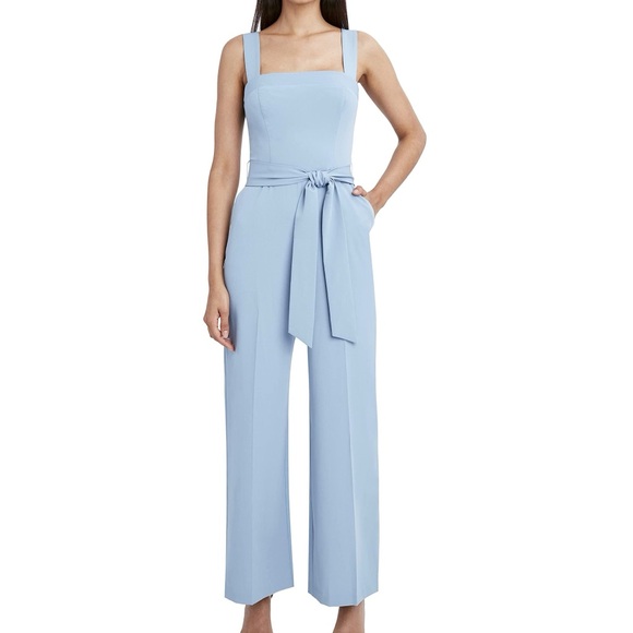 Bcbgmaxazria Denim Jumpsuit Size XSmall - Picture 1 of 3